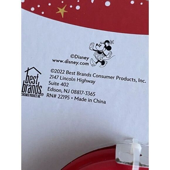 Disney Minnie Mouse Christmas KITCHEN SINK STRAINER Standard Size Drain Oh Joy! - Picture 8 of 10